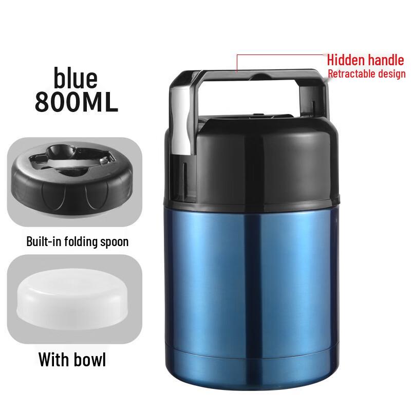 ZISIZ Portable Vacuum Insulated Food Jar