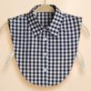New style sweater decorative plaid fake collars—versatile shirt collars for women