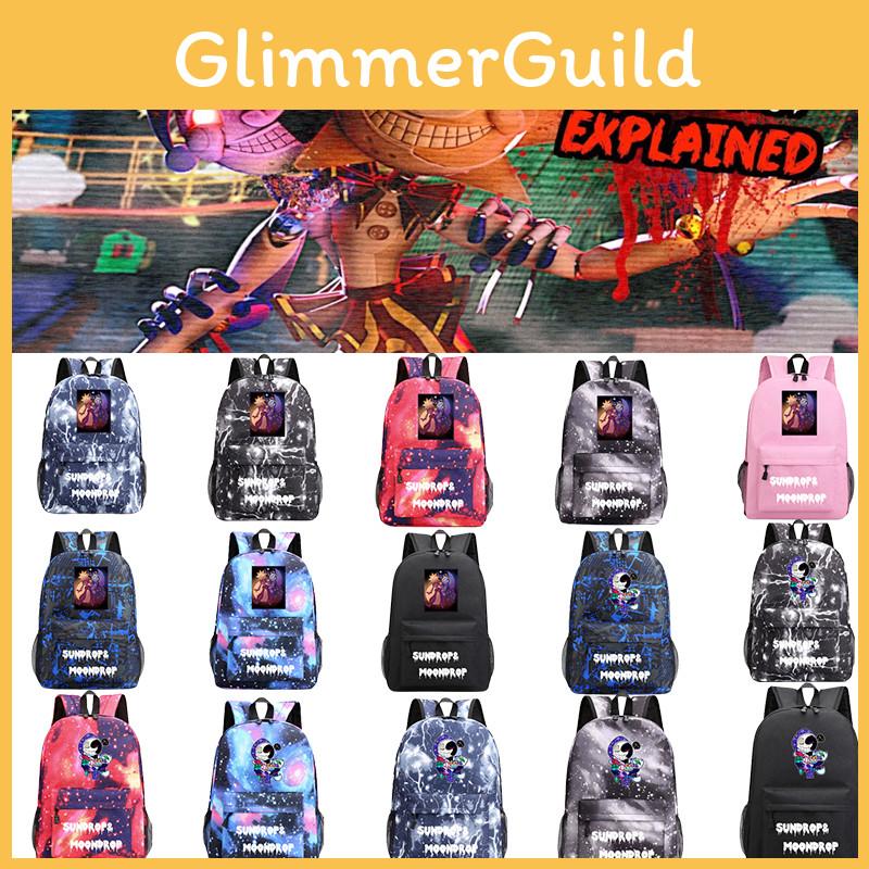 Roomy Fnaf Backpack With Inner Zip Pocket And Outer Front Pockets