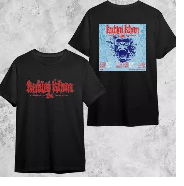 Kublai Khan TX Europe and UK Tour Date 2025 Fan Gifts Unisex T-Shirt Unisex T-Shirt XXXXL