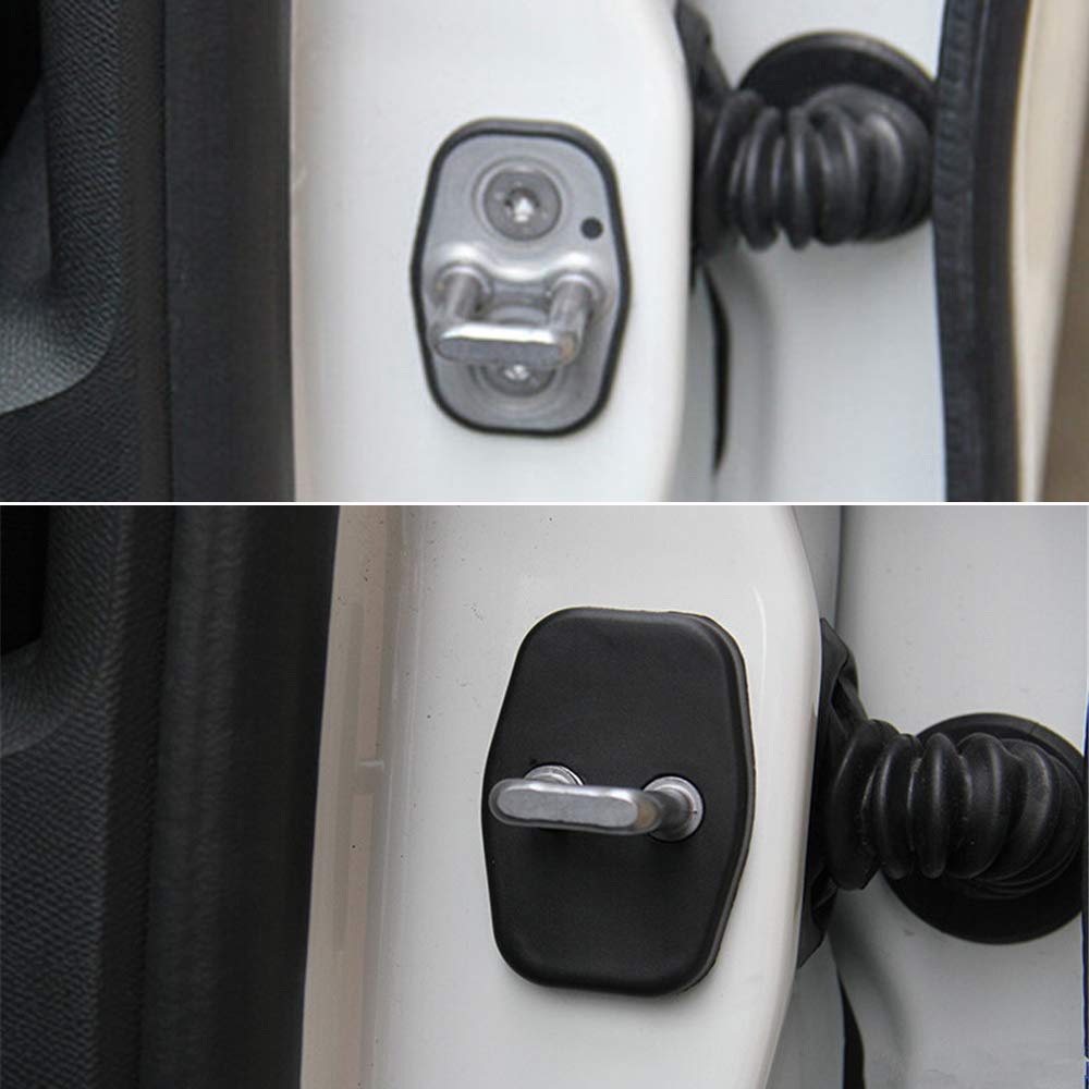 Cobear Door Striker Cover Universal Door Lock Striker Cover Compatible