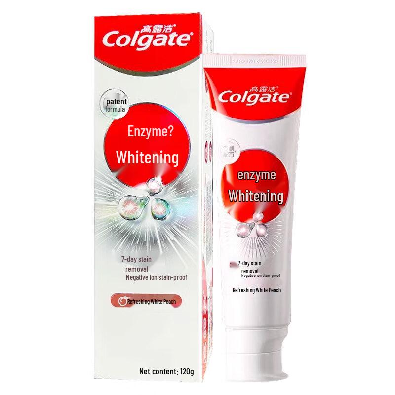 

Colgate Fresh Peach Enzyme Whitening Toothpaste