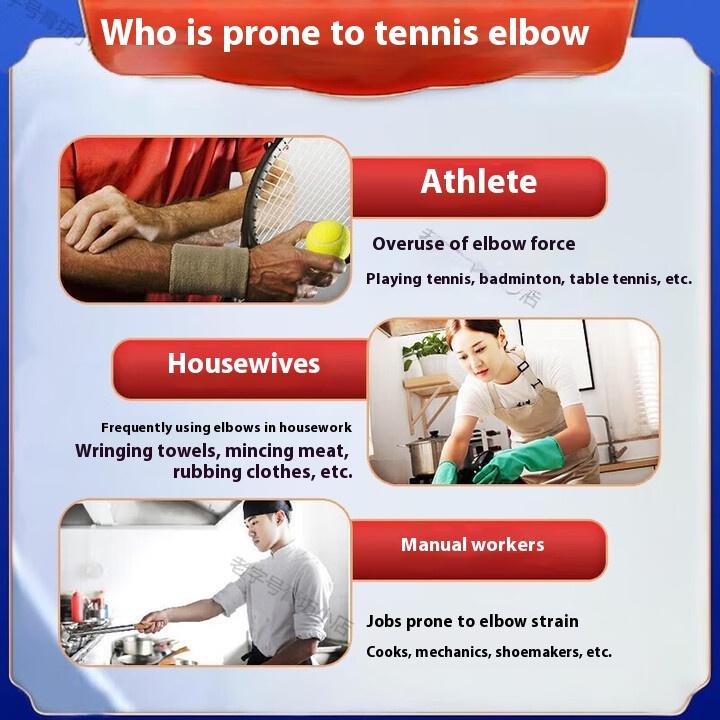 Tennis elbow special plaster humerus lateral epicondylitis gel arm elbow joint pain strain official genuine import patch