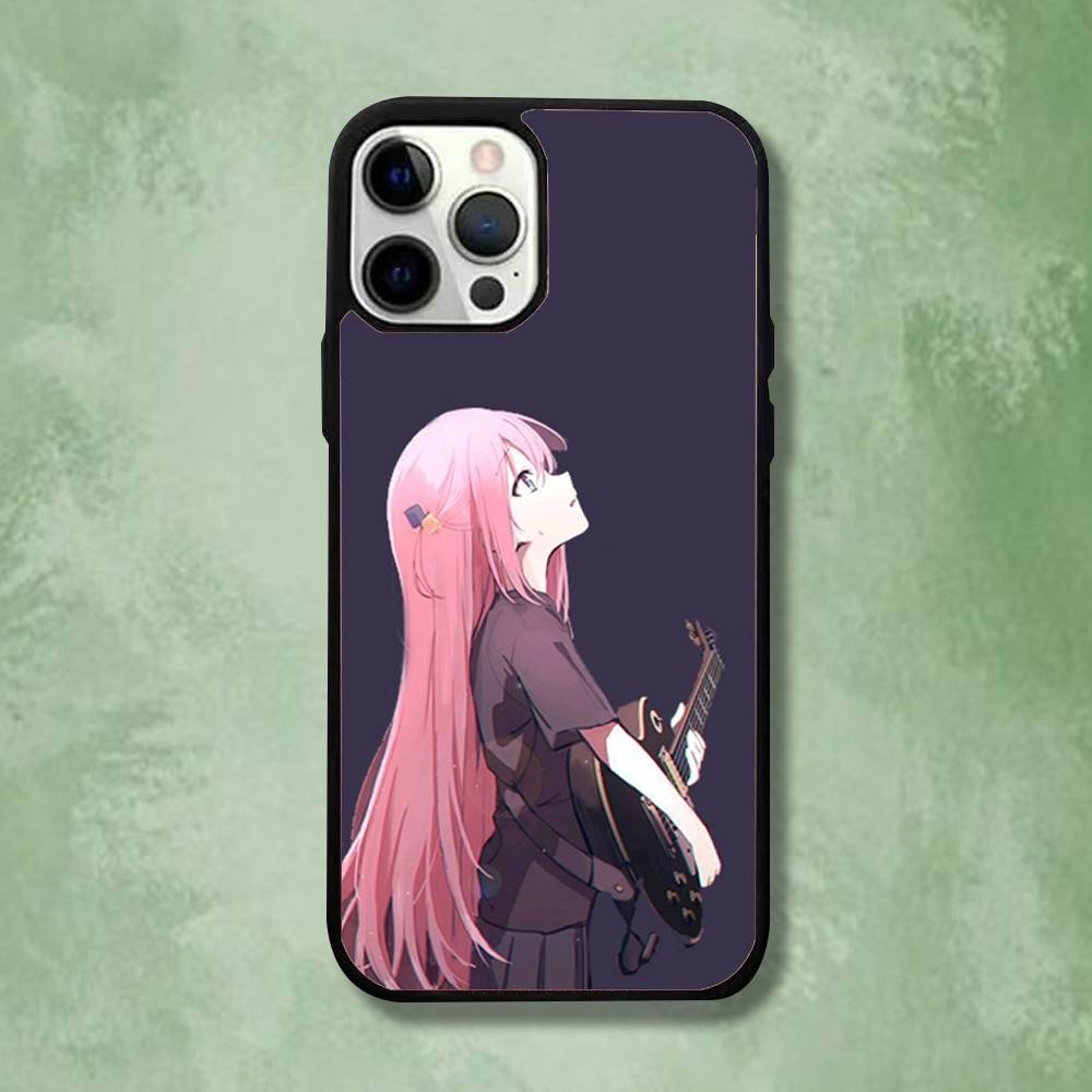 Anime B-Bocchis The Rocks Handyhülle für iPhone 16, 15, 14, 13, 12, 11, Pro, Max, Plus, Mini, SE4, E mit magnetischem MagSafe-Ladeanschluss