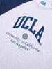 UCLA Unisex Color Blocking Raglan T-Shirt [L-M-Grey](Ua2Lt85_12)
