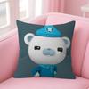 Bblue Octonauts Logo   Personalized Pillow Dust Cover Bedroom Kids Party Decoration Pillowcase Birthday Children Gift