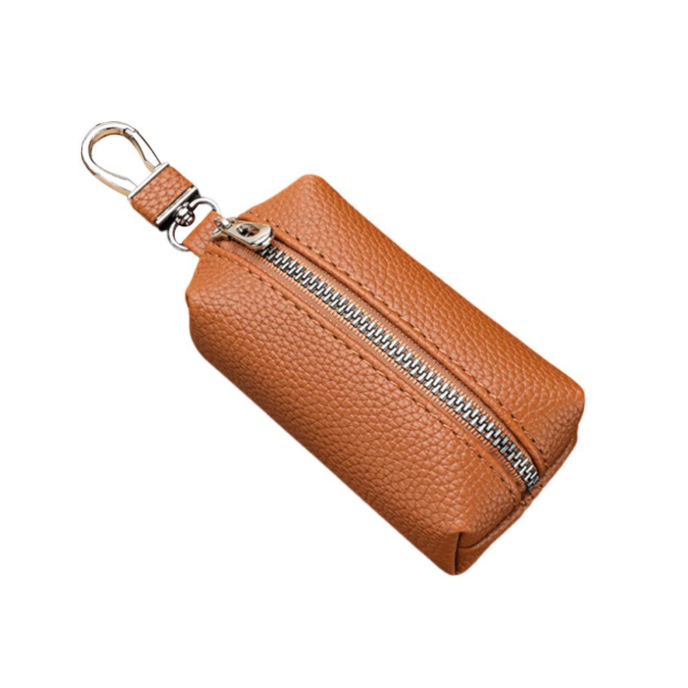 Zipper Coin Purse Multifunctional Key Holder Organizer Pouch Portable Car Key Bag  Men Women