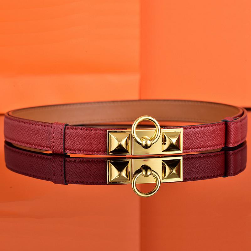 

Розкішний регульований ремінь із натуральної шкіри в стилі ретро, ​​тонкий 2,0 см з коров’ячої шкіри, повсякденні декоративні пояси для жінок one size