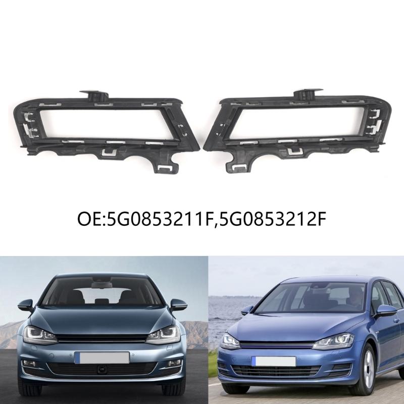 Accuracy Engineered Fog Light Grille 5G0853211F Replacement Easy Installation Tool Free Mounting for 14 To 17 Golf