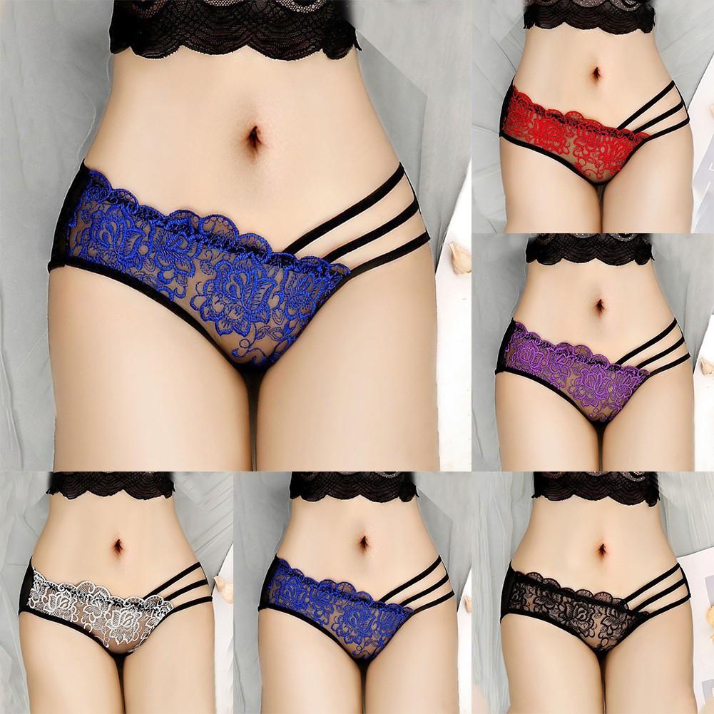 Underwear Thongs Women Womens Briefs G String Mesh Lace
