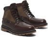 Ботинки Timberland Britton Road 7-Eye Moc Toe Boot burgundy full/grain
