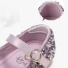 Girls' Fashionable Princess Shoes Children's High-end Crystal Shoes Soft-soled Small Leather Shoes Girls' Lightweight Shoes