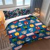 Marvel Spider-Man 100% PolyesterAnime Printed Bedding Set Duvet Cover Queen Cotton Cute Printed Cartoon Quilt Cover