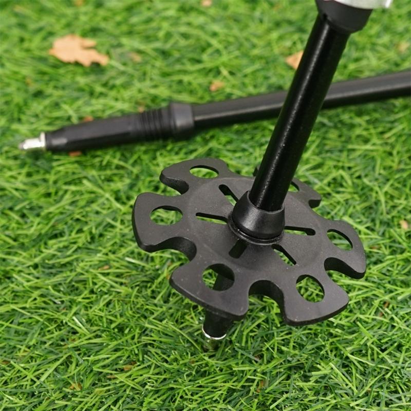 Universals Prevent Sink Snow Mud Protective Cover For Hiking Poles Light Weight Walk Stick Cane Snowflake Basket Mud Sand