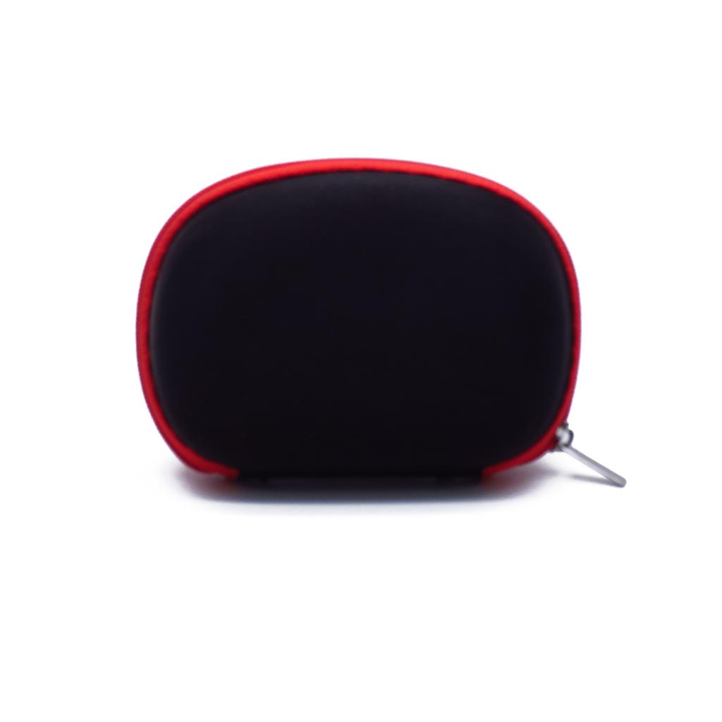 KLASSNU Folding Reading Glasses Case Portable Lightweight EVA Zipper Case Men Women Unisex Folding Sunglasses Box Oxford Fabric