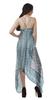 Moomaya Handkerchief Dress Women Printed Halter Summer Dresses Women