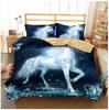 Iceberg Unicorn Quilt Cover Set Pillow Cover 3D Print Pink Green Babysbreath Navy Blue Bed Cover Set For Boy Gril Teen Dropship