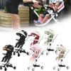 Wheeled Four Collapsible Baby Stroller Lightweight Foldable Seat Convertible