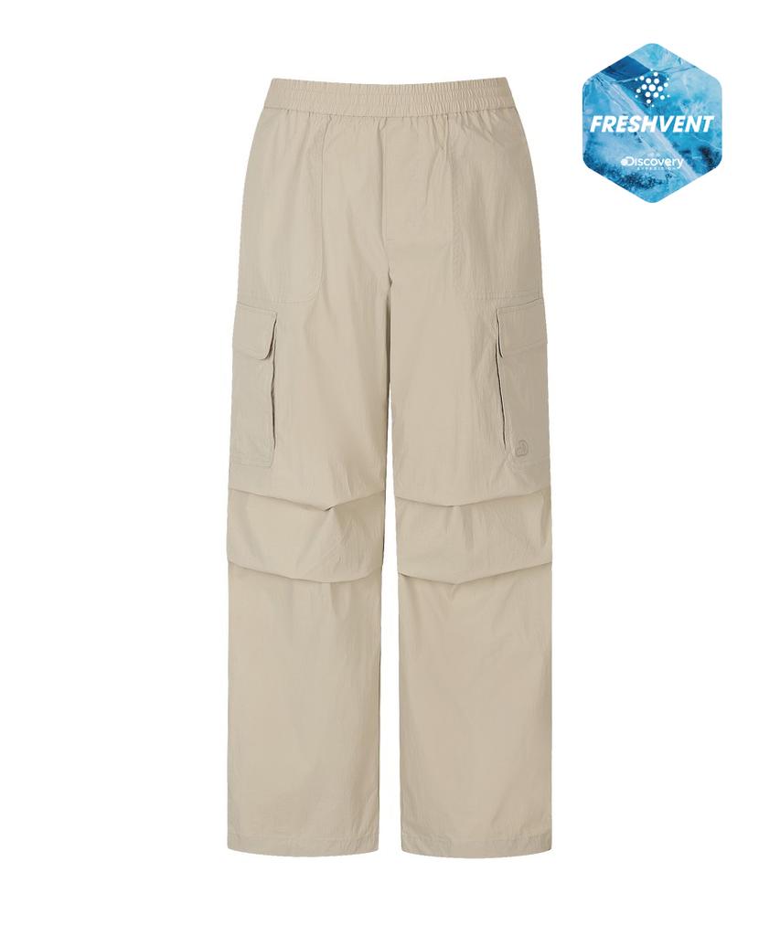 DISCOVERY EXPEDITION Freshvent Men'S Wide Cargo Pants (Beige2)