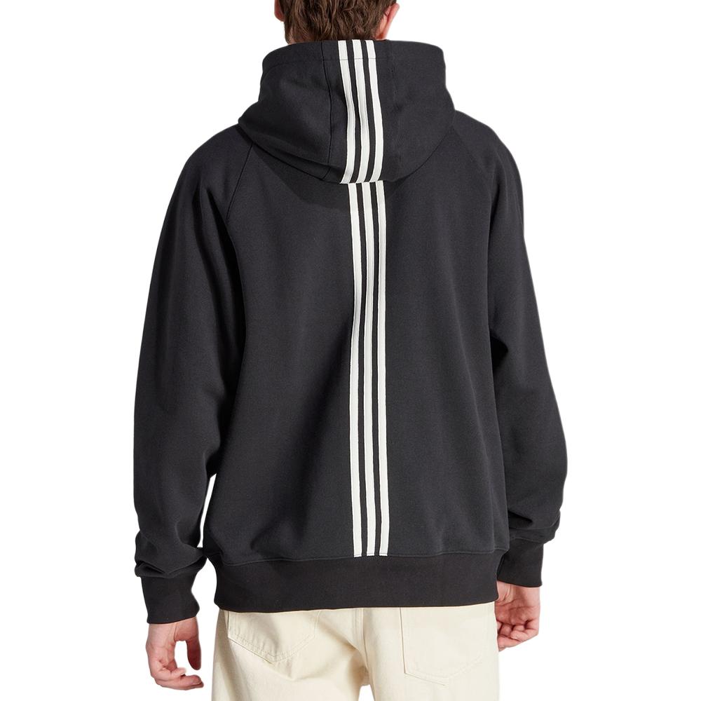 adidas Originals Trefoil Winter Hacked Hoodie Met Driekleurig Kleurblok Heren Hoodie Zwart IP9485
