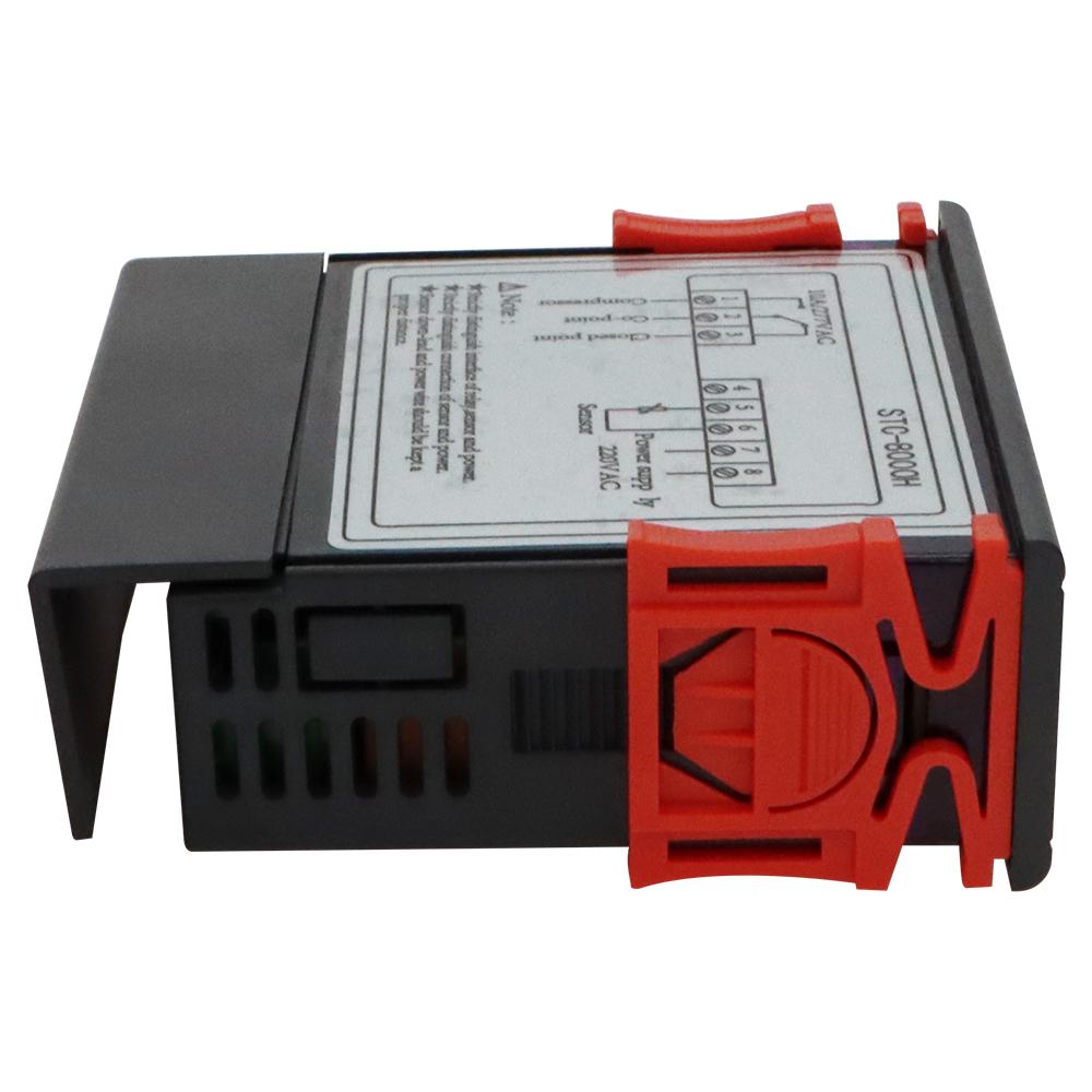 STC-8000H AC 220V DC 12V Temperature Controller Thermostat Thermoregulator Incubator Relay with Heating and Cooling