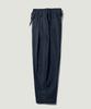 EASE Linen Elastic Waist Pants [Oversized Fit]_Navy_Unisex