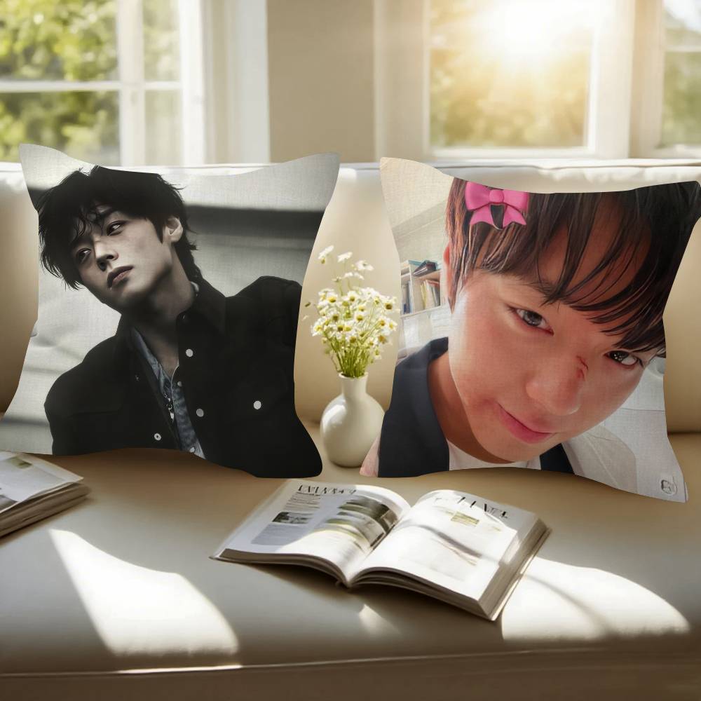 WWeak HHero PPark JJihoon   Personalized Pillow Cover Kids Bedroom Wild Party Decor Pillowcase kid Birthday shower Gift