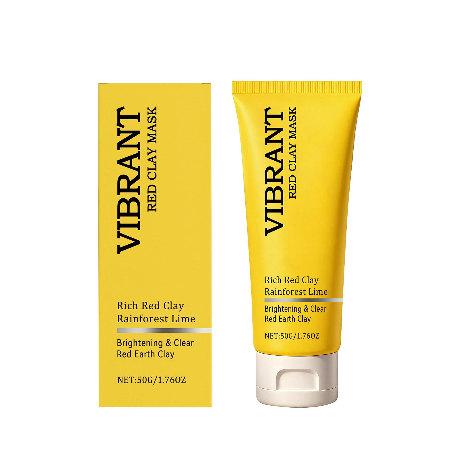 Red Face Mask Stick Cleansing, Moisturizing And Refreshing Smear Mask 50g красный