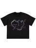 2026 New Summer Unisex Loosefitting Crew Neck Tshirt with Dropped Shoulders Casual Trendy and Fashionable Street Style