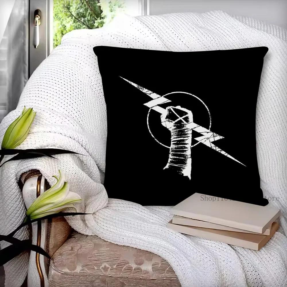 1 Stück CM Punk WWE Kissenbezug Quadrat Schlafzimmer Sofa Freizeit Komfort Kissen Auto Wohnzimmer Heimdekoration
