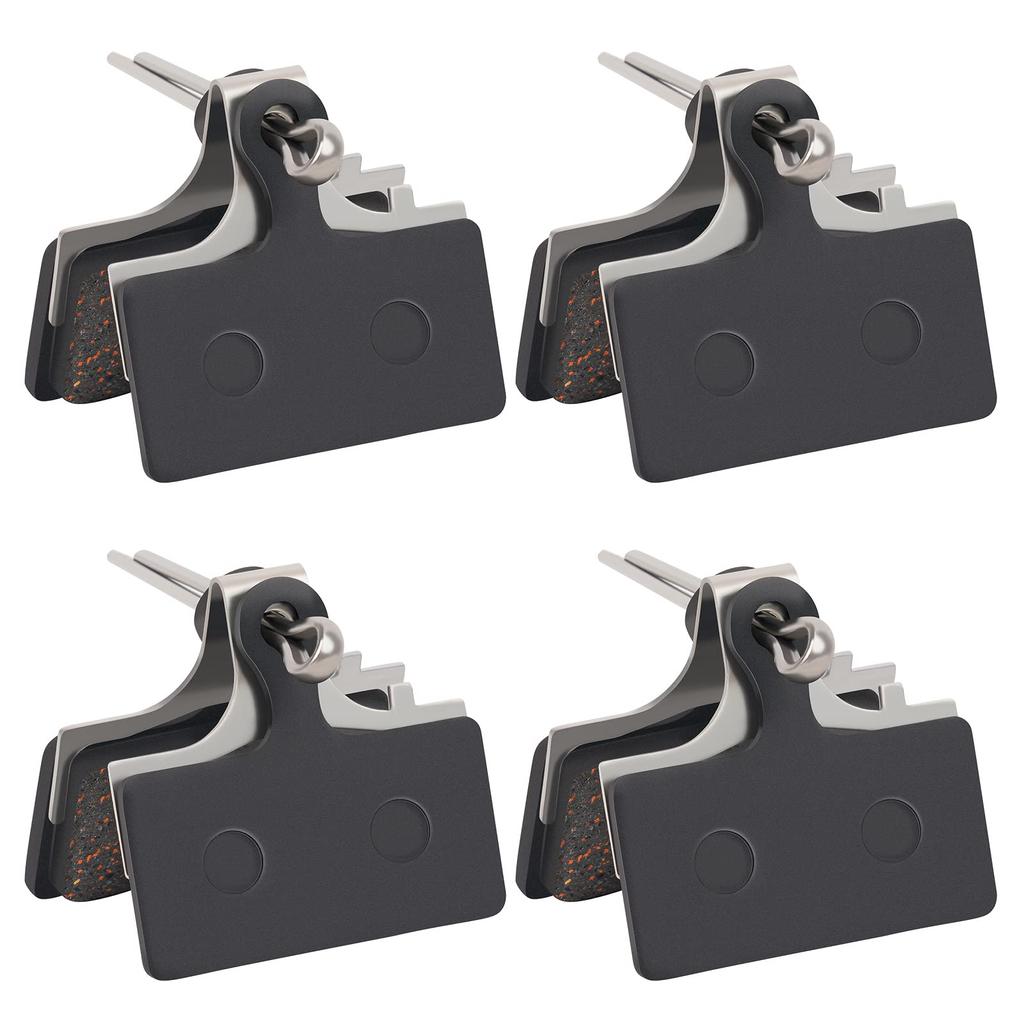 AHL Disc Brake Pads for Shimano M985 M988 M785 M666 M615 S700 CX77 R515 R517 (4 Pairs)