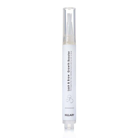 Hillary Lash&Brow Growth Booster Peptid-Booster-Serum für Wimpern und Augenbrauen, 3 ml