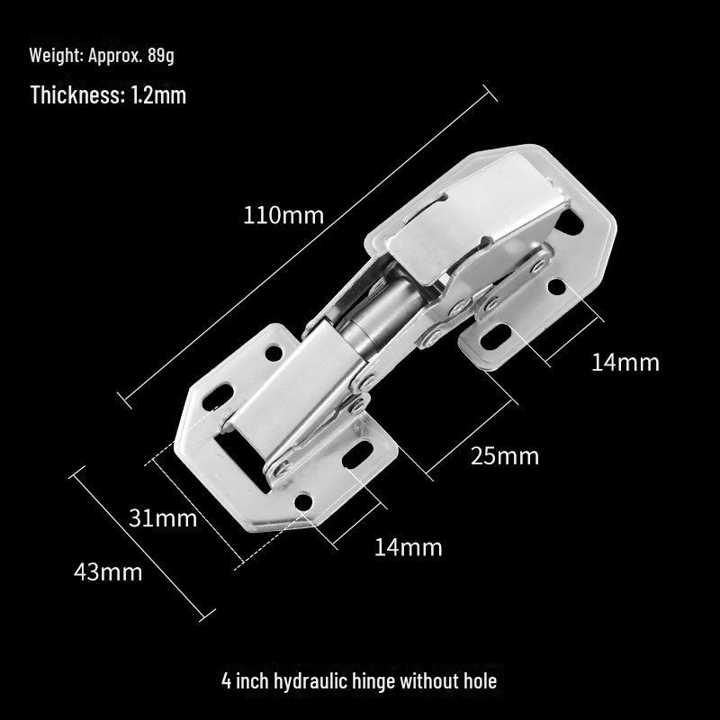 

Гидравлическая демпфирующая холоднокатаная стальная мостовая петля для дверей шкафа (3-4 дюйма)