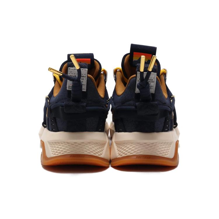 Atmos x Li Ning Titan 20SP S Low top Casual Shoes Unisex Blue AGLP205-2