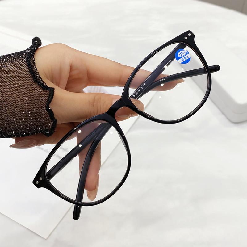 

Трендовые оптические очки оправа мужские модные ретро очки для близорукости оправа женские круглые очки анти-синий свет