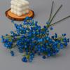 90Heads Artificial Flowers Bouquet 7 Colors 52cm Plastic Wedding Party Decorations Festival Supplies DIY Party Decoration
