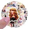 100pcs Singer Taylor Swift Stickers for Teens Water Bottles Computer Travel Case