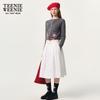 Teenie Weenie Women's Little Bear Letter Knitted Cardigan