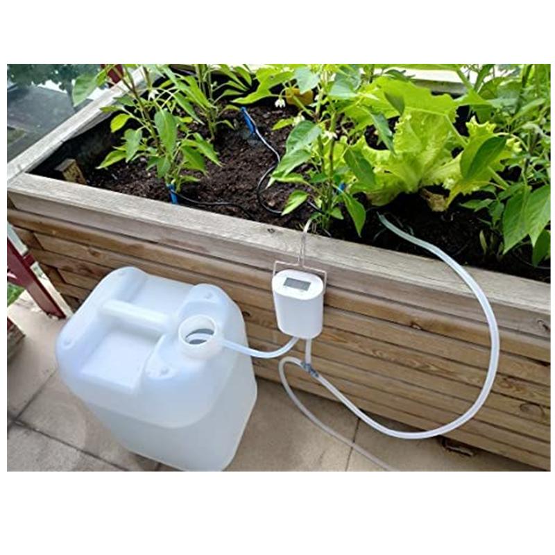 2/4/8 Kopf Automatische Bewässerungspumpe Controller Blumen Pflanzen Home Sprinkler Tropfbewässerungsgerät Pumpe Timer System Gartenwerkzeug