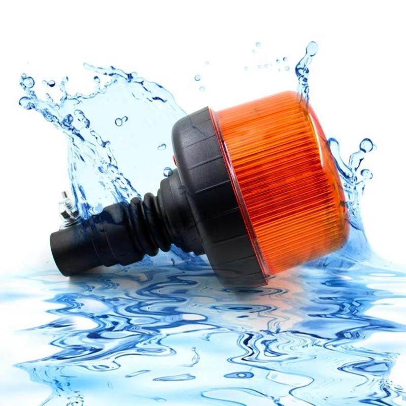 360° Visibility LED Strobe Warning Light with 3 Modes Waterproof Heavy Duty Rotating Strobe Light for Vehicle Safety
