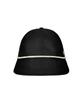 Bajal Flow Vz Natural Rope Bonnet Hat Black
