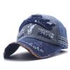 Hat Men's Women's Retro Baseball Cap Washed Denim Old Cap Spring and Autumn Casual Visor Trendy Man