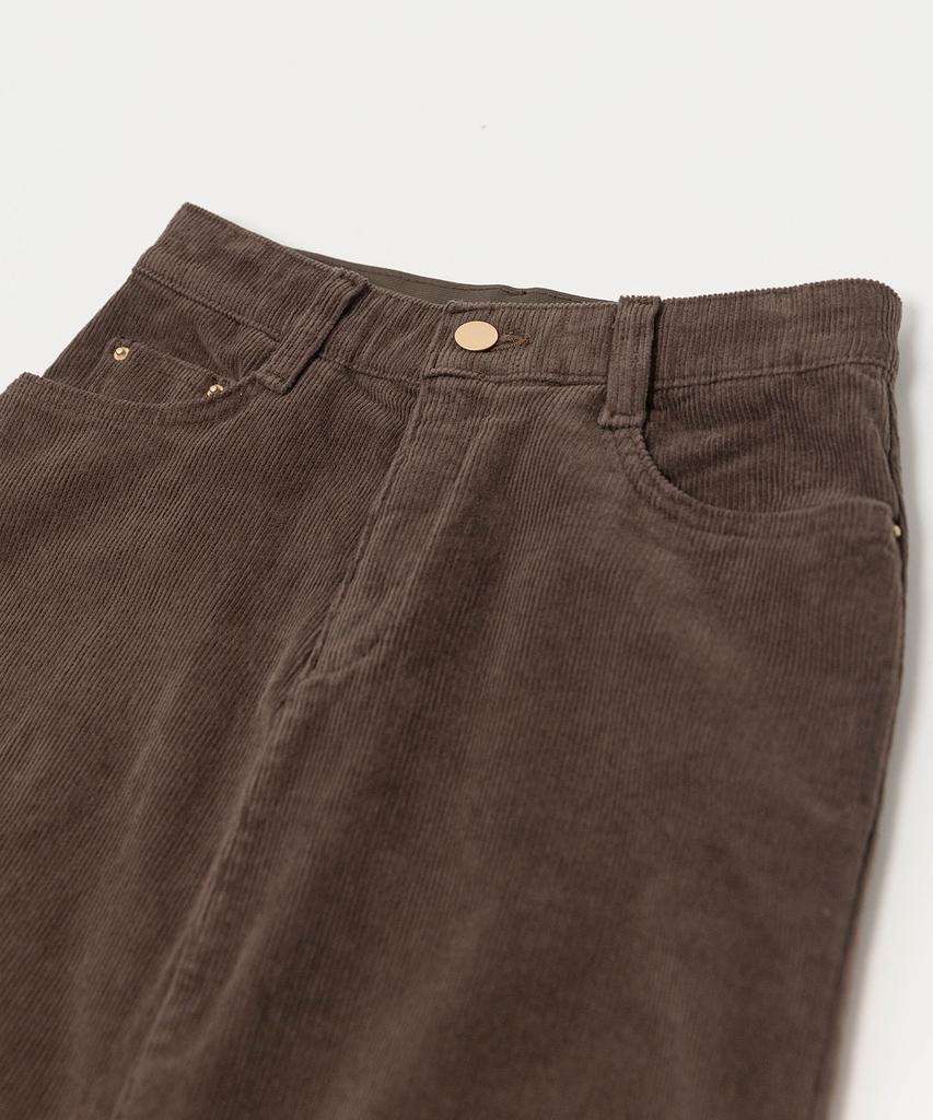 Eilubeu Brushed Corduroy Spandex Bootcut Aarapt701A