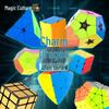 Charming Dragon Alien Magic Cube: Pyramid Skew Turn SQ Mirror Puzzle
