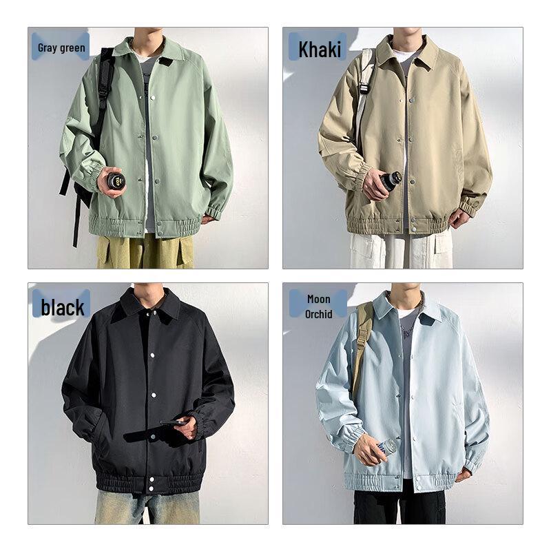 JEANSWEST Men's Casual Lapel Jacket