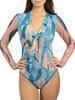 Women's Russian Mesh Sun Protection Swimsuit