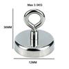 Powerful Strong Neodymium Fishing Magnets Super Power Salvage Search Magnetic Hook Sea Fishing Rare Earth Magnets Salvage Rings