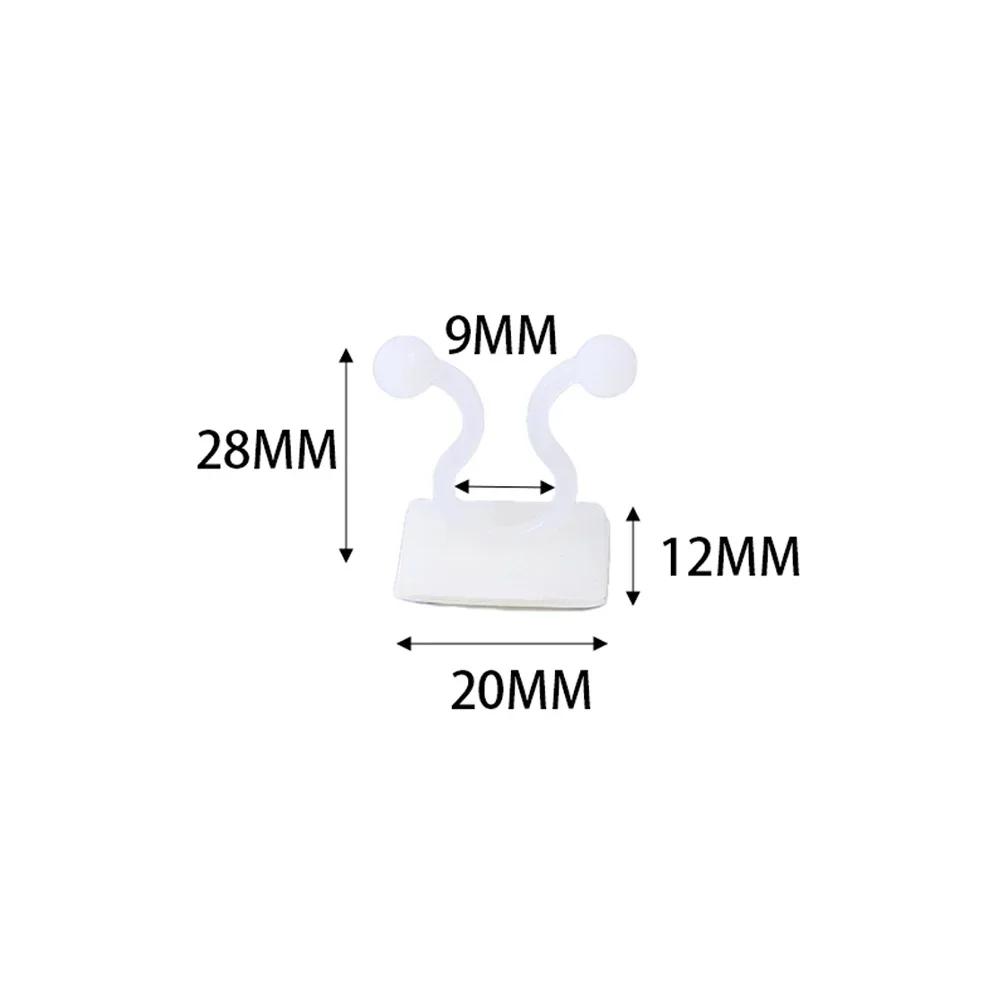 

Оптовая продажа настенного крепления из ротанга, крючки для растений, поддерживающие зажимы, самоклеящиеся зажимы для виноградной лозы, невидимый держатель для садового зажима 10PCS