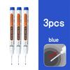 Deep-hole long-nose marker pen, building oil-based pen, carpentry marking pen, tile long-nose quick-drying marker pen