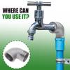 Industrial Steel 2 Inch NPT Elbow Connector 90 Degree Male Female Threaded Fitting Upgrades for High Pressure Plumbing
